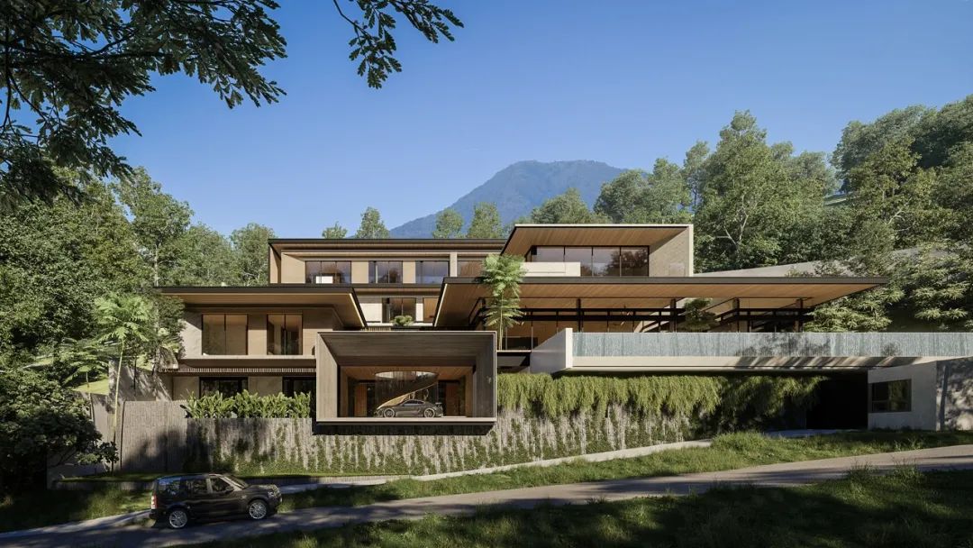 Koma 视觉化事务所豪华别墅设计丨印尼万隆 Koma 视觉化事务所-3