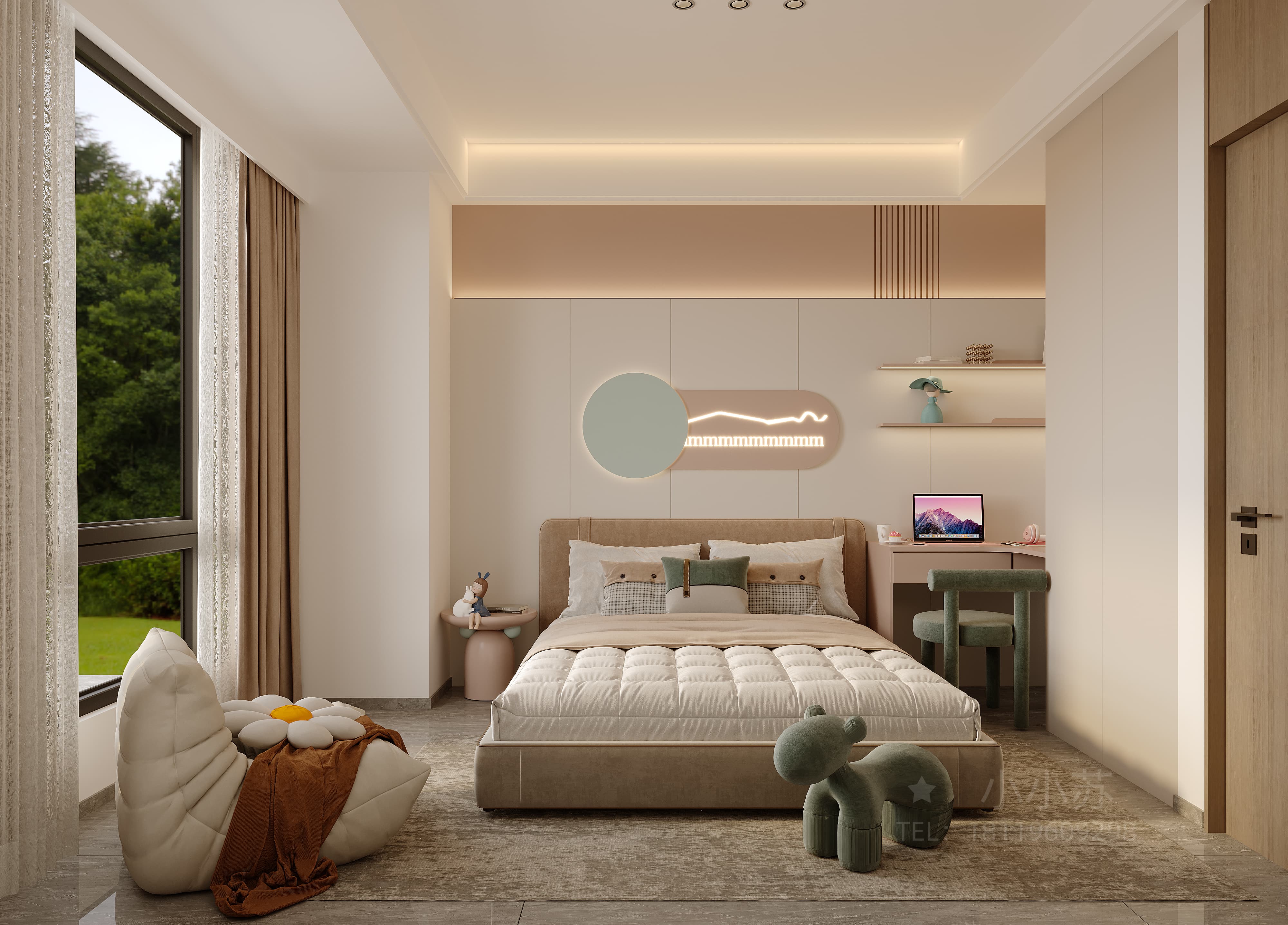 现代别墅丨中高端效果案例-4