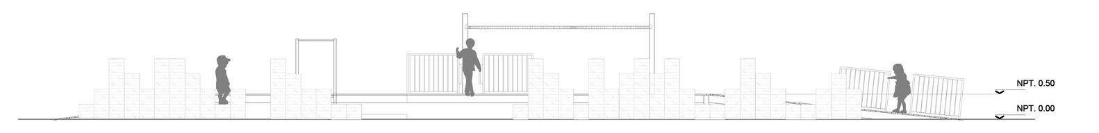 花园阴影 · 沙漠城市的公共空间基础设施丨墨西哥-53