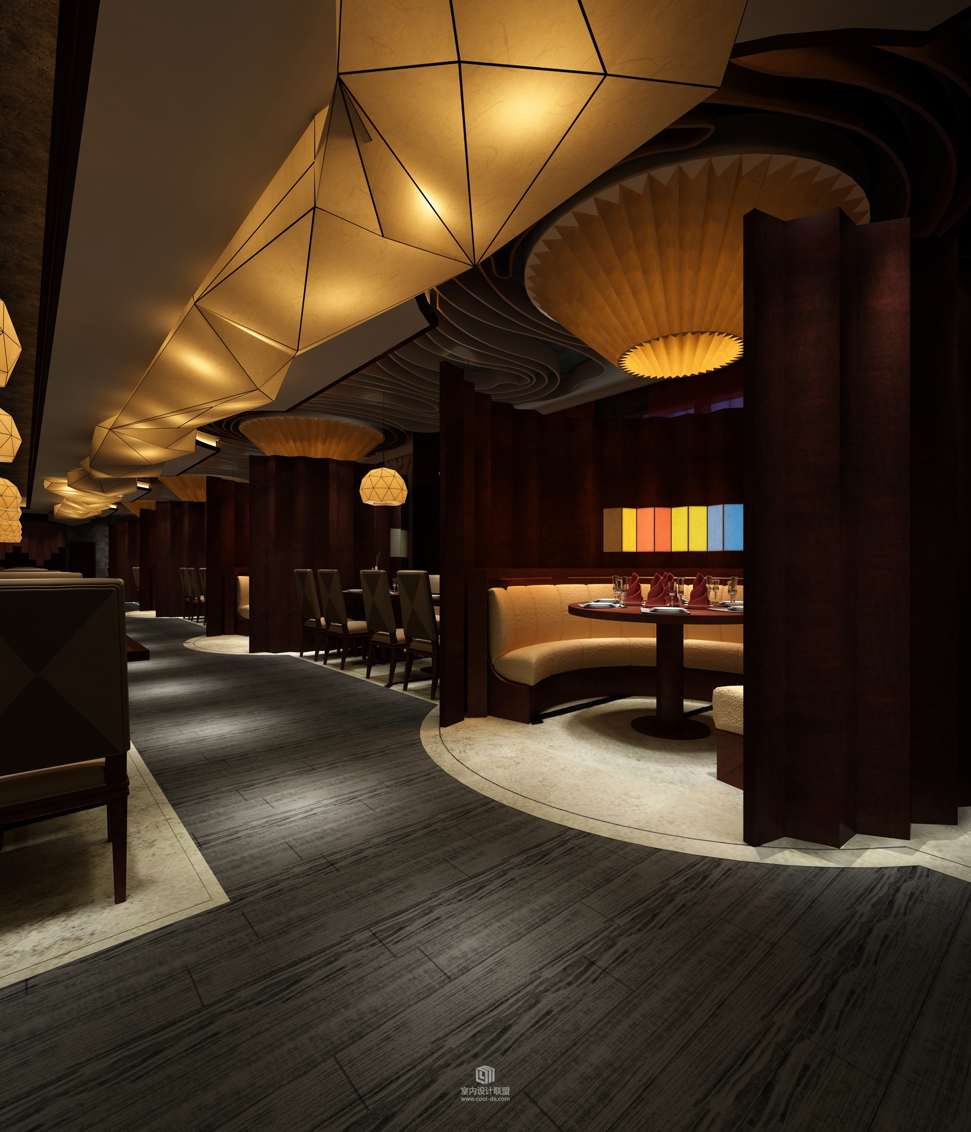 （毕业设计）“纟氏 艺”折纸主题餐厅设计-3