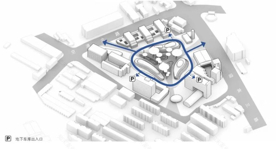 空港街区空间整合与活化设计 | 三轴三区一心一环-77