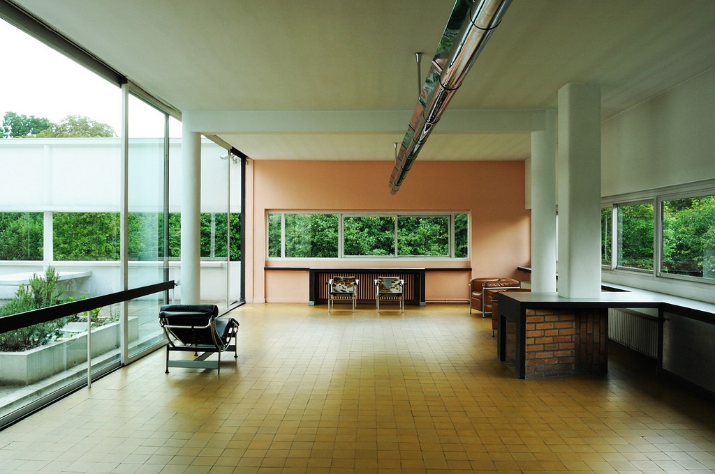 Villa Savoye（萨伏伊别墅）丨法国丨勒·柯布西耶（Le Corbusier）-31