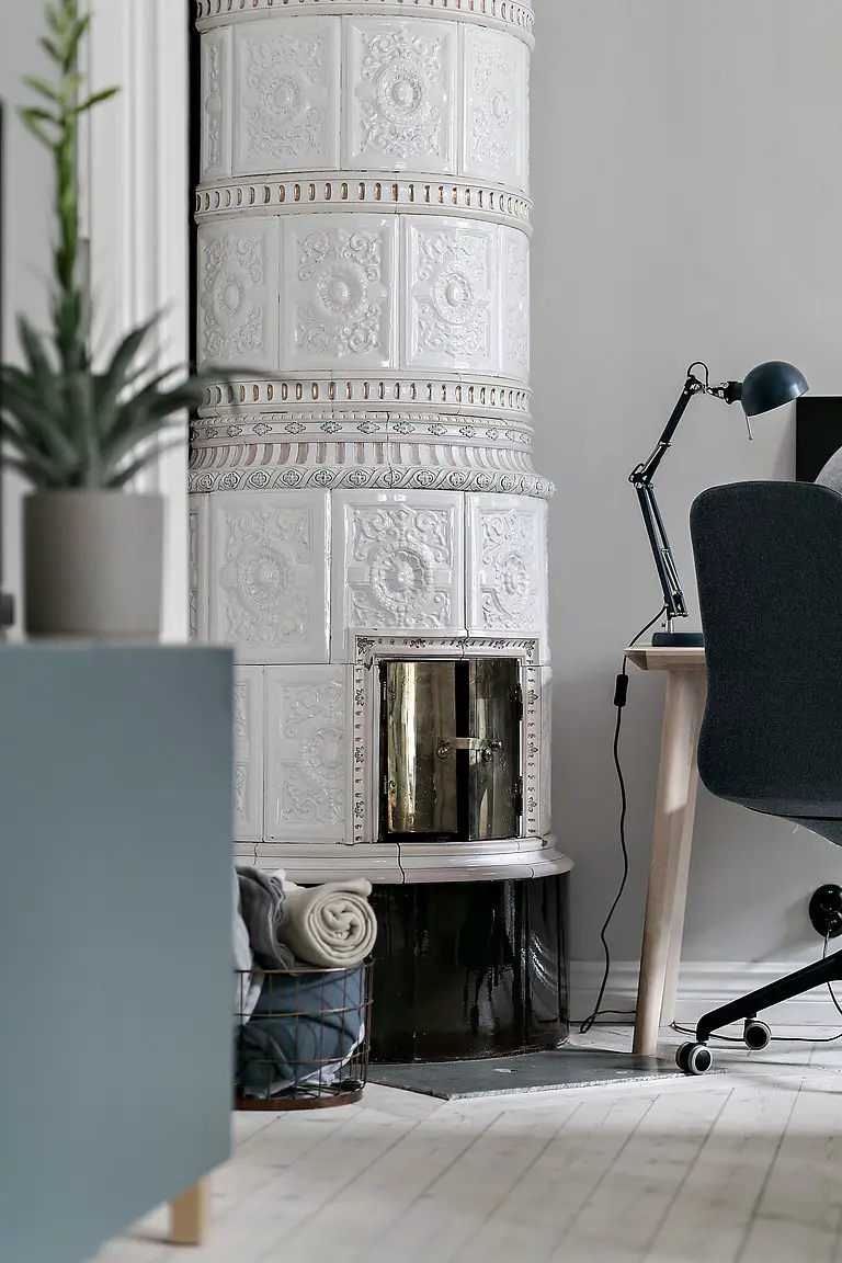 瑞典 63 平米幸福公寓 | 客厅厨房为主，卧室面积小-12