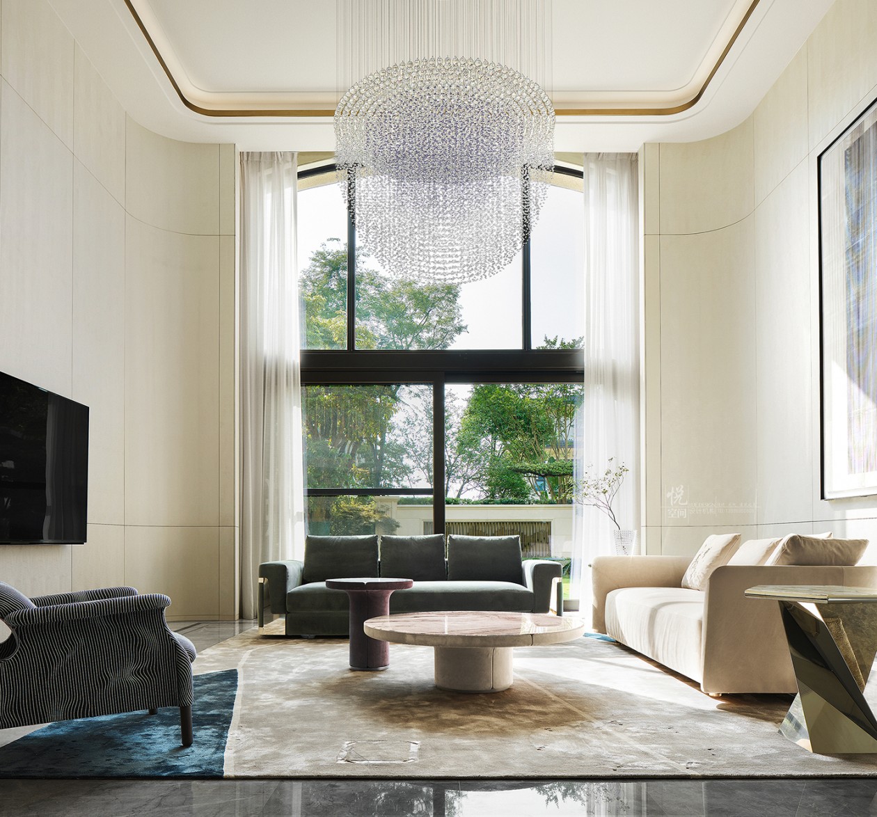 悦空间×私宅丨逸净设计-7