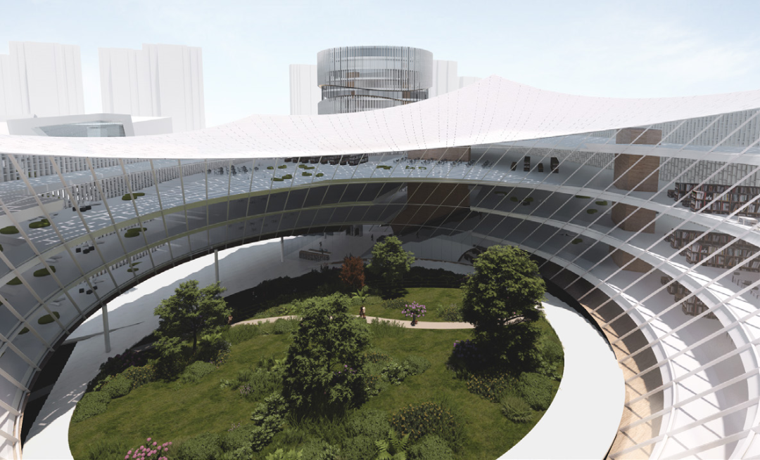 南京江宁区图书馆与文化馆丨中国南京丨CHAP+Snøhetta-14