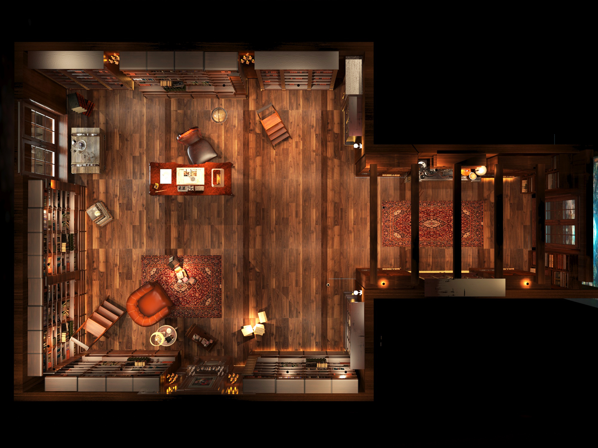 室内工作室 3D丨阿联酋丨Nada Abdalla-11