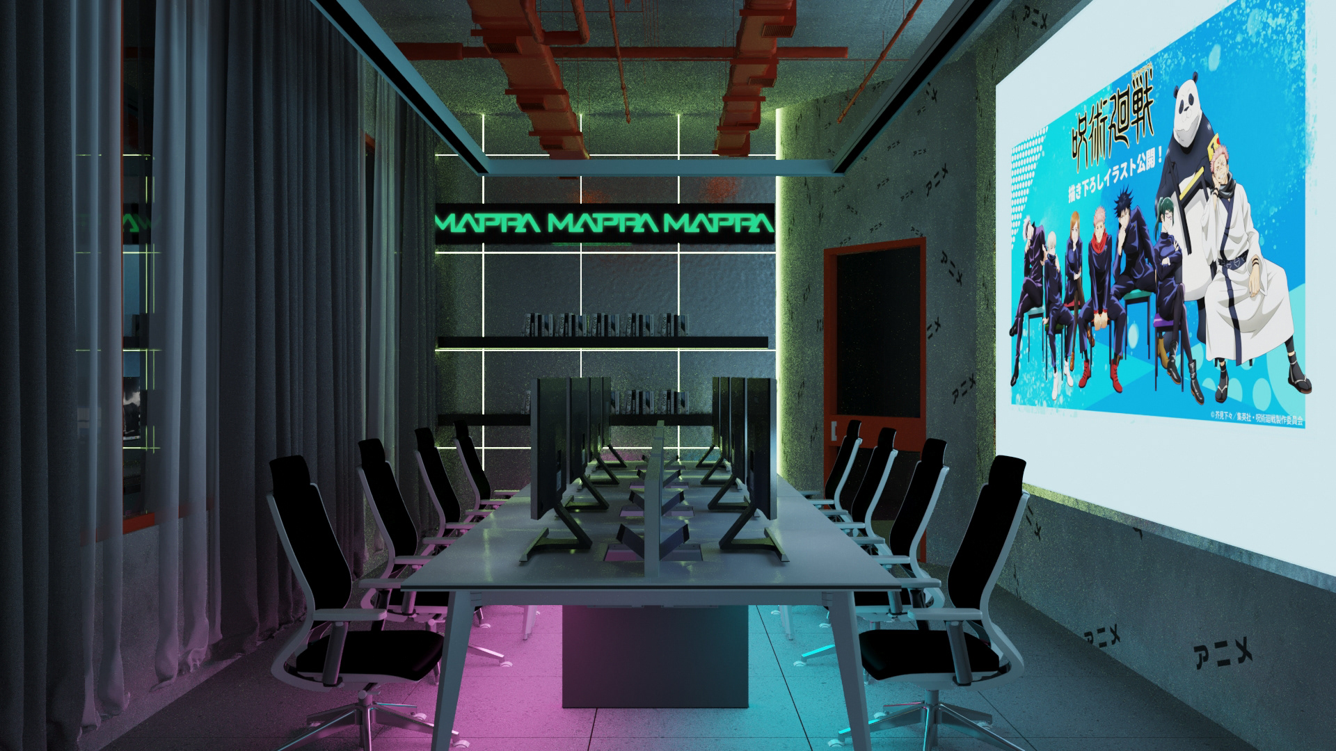 MAPPA ANIMATION STUDIO-9