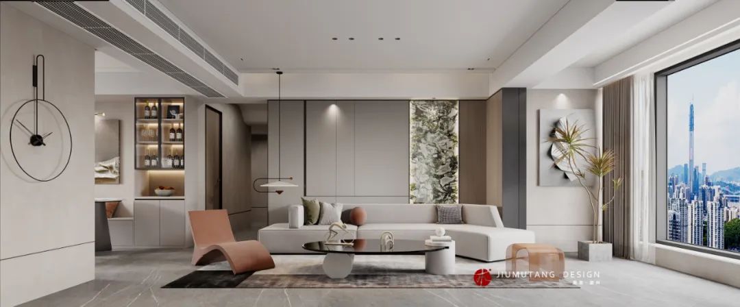 构域 · 广东潮州现代简约风住宅设计丨中国潮州丨潮州市九木堂装饰设计有限公司-11