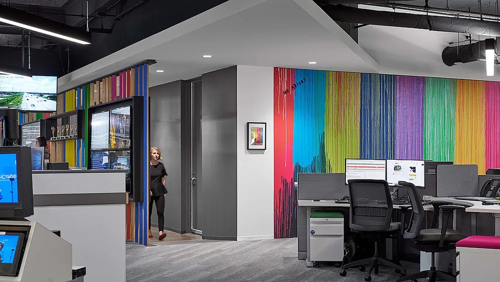 休斯顿地方电视台KHOU办公空间-10