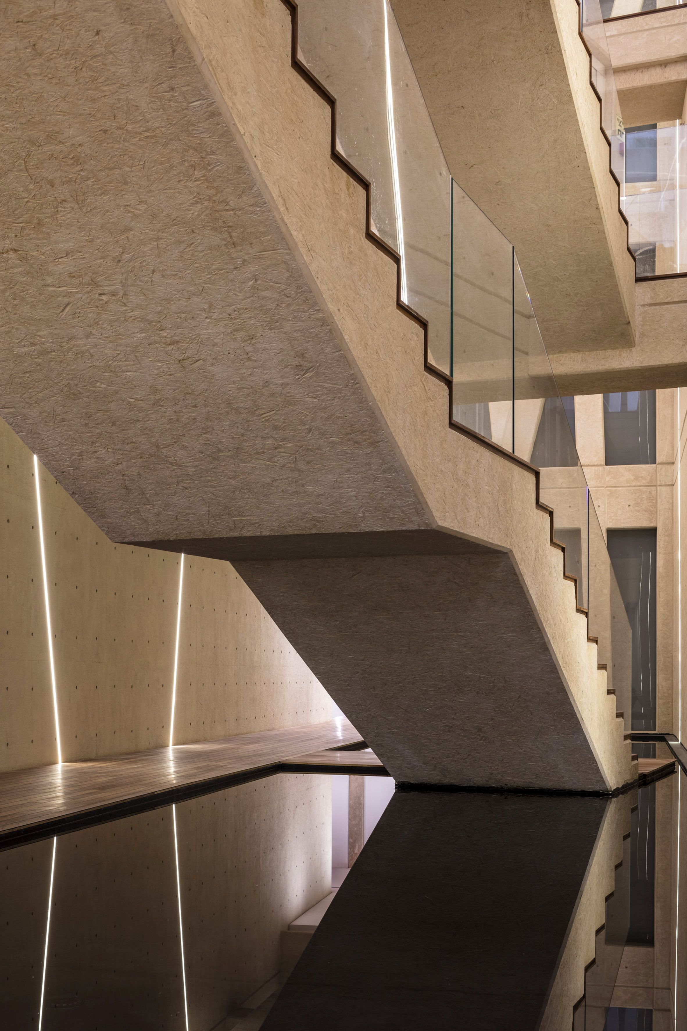 Perforated canopies shade terraces of cliff-top apartments near Tel Aviv-18