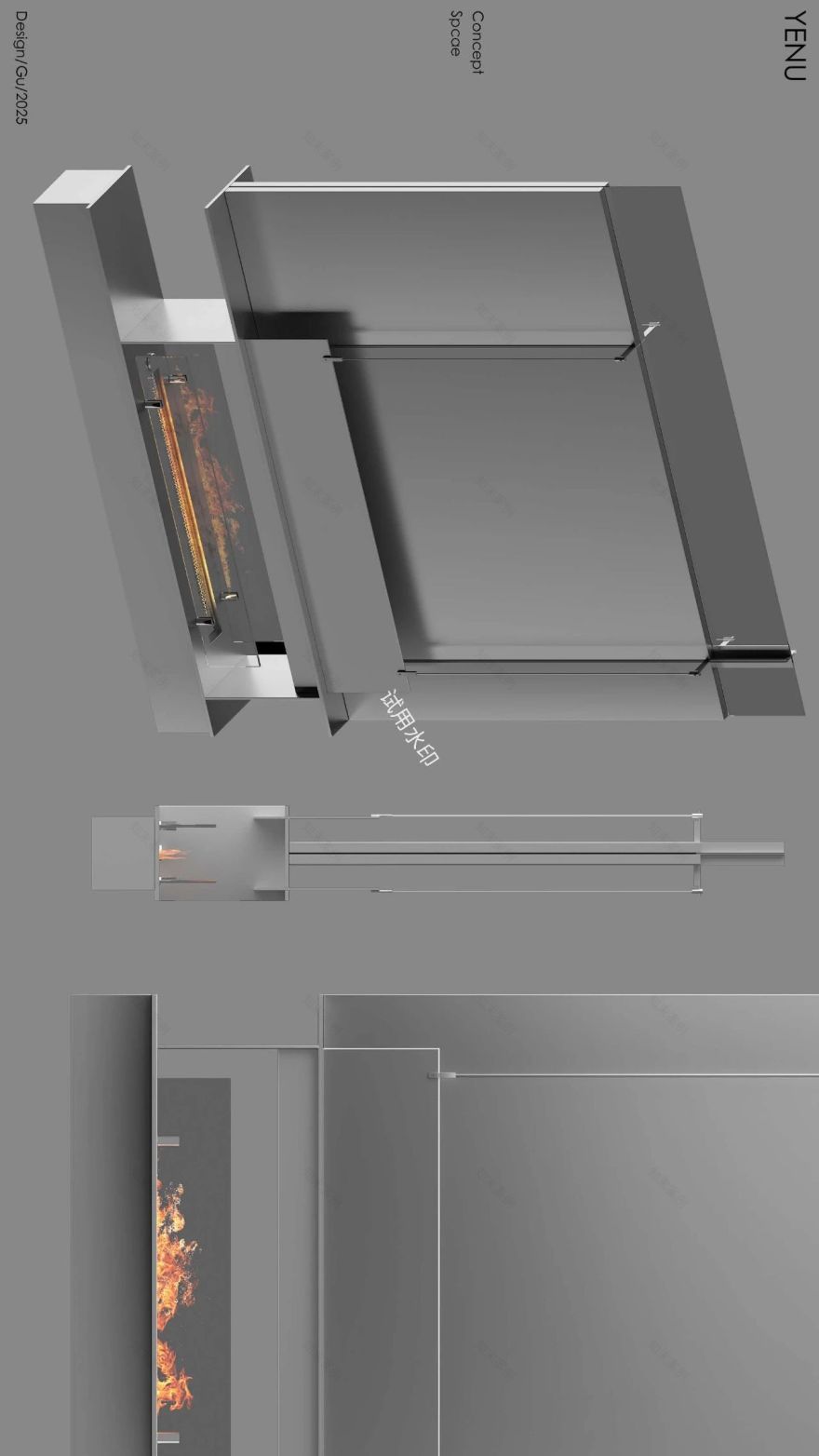 耶鲁门窗高定展厅丨三谷设计(设计师谷腾)-29