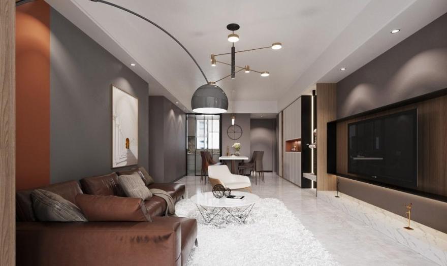 简约色彩搭配,缔造温馨宜居空间-5