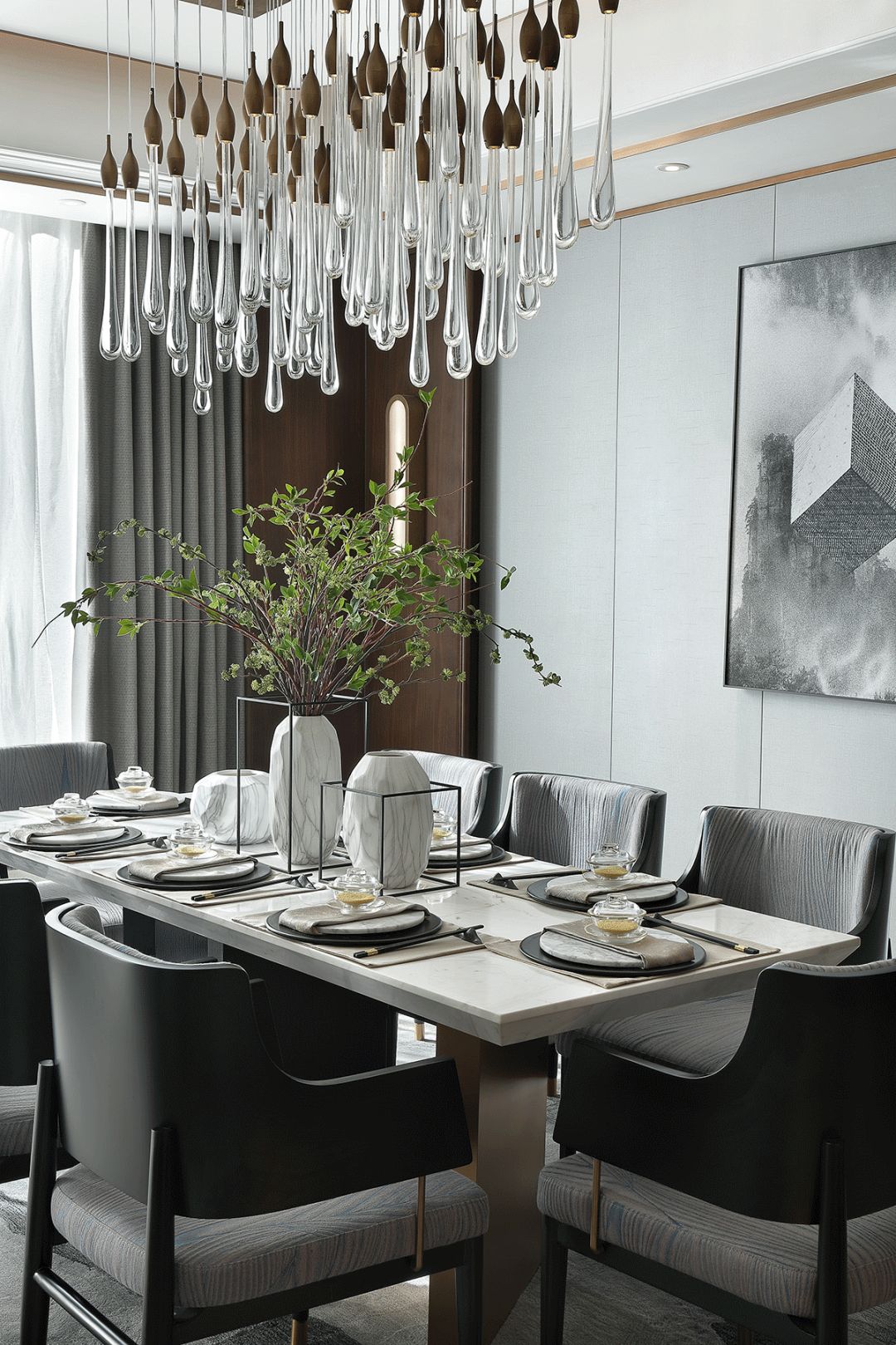 悦云庄 A 户型样板间丨中国南平丨郑州几何空间设计机构-17