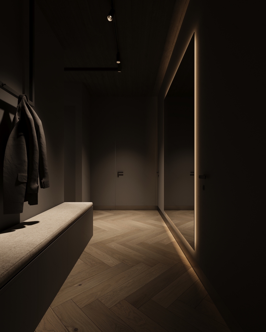 Dark Tones 公寓设计丨Mostdesigngroup-24