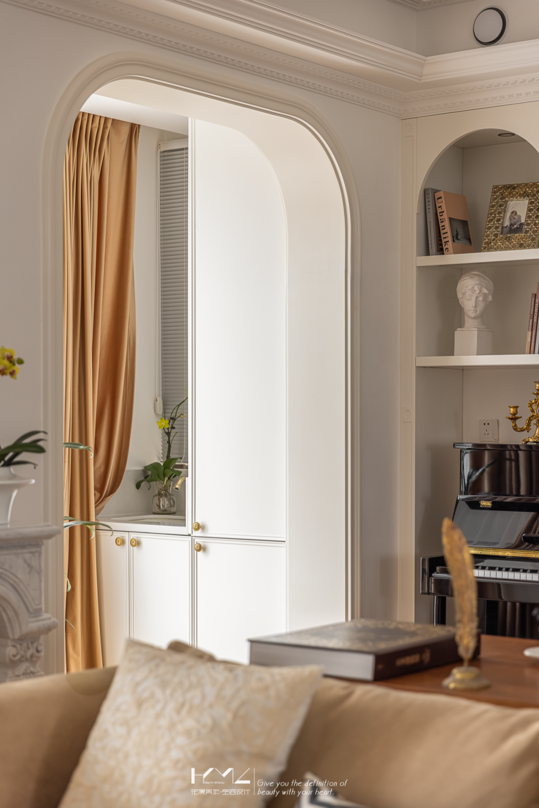 南京大名城紫金九号法式浪漫住宅设计丨中国南京丨花漾美作·空间设计-42