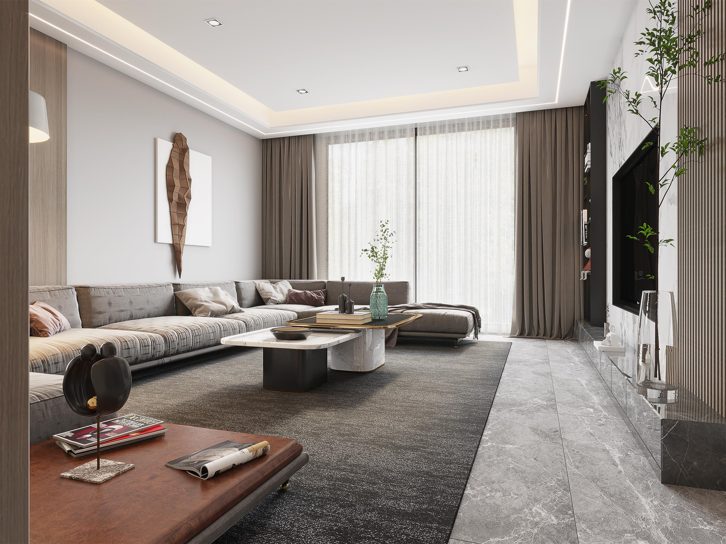 现代惊喜,优雅自宅-7