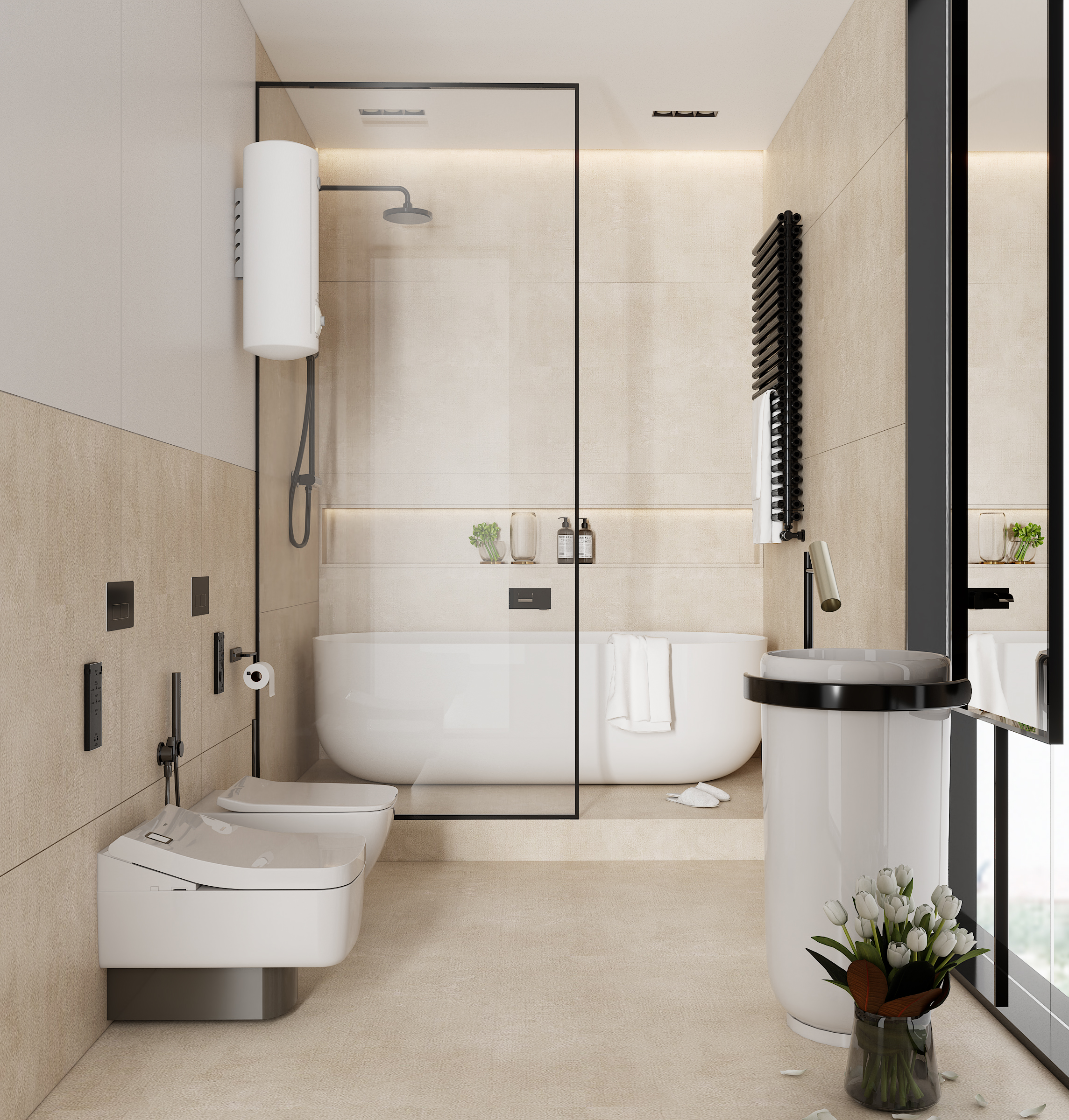 MATiC 0071 卧室和浴室可视化丨尼日利亚拉各斯丨TURLIB AYABTOLA-14