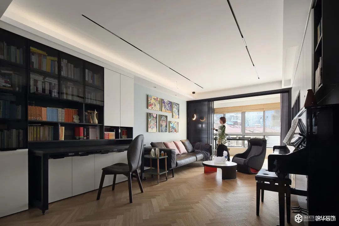 二胎家庭的 128㎡空间极致利用丨锦华装饰-37