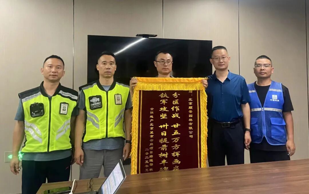 提速攻坚，金隅·望京云尚项目获表彰|顺景荣誉-2