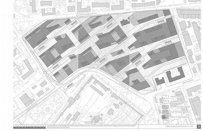 工厂“红色无产者”地块开发与重组建筑规划概念丨俄罗斯莫斯科丨Сергей Скуратов ARCHITECTS-40