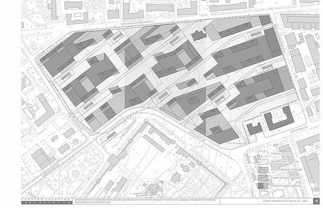工厂“红色无产者”地块开发与重组建筑规划概念丨俄罗斯莫斯科丨Сергей Скуратов ARCHITECTS-40