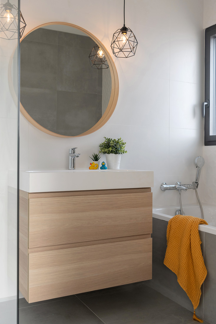 村庄房屋改造成现代别墅项目丨法国丨Soleil Noir（室内建筑师）,Skéa Designer-41