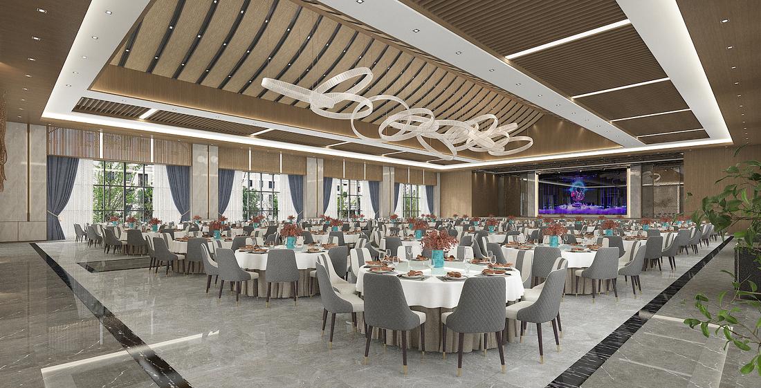 广州桥山村宴会厅丨中国广州-23