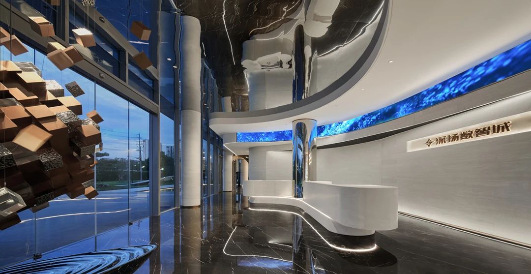 深扬数智城营销中心丨中国扬州丨安星盛堂设计-9