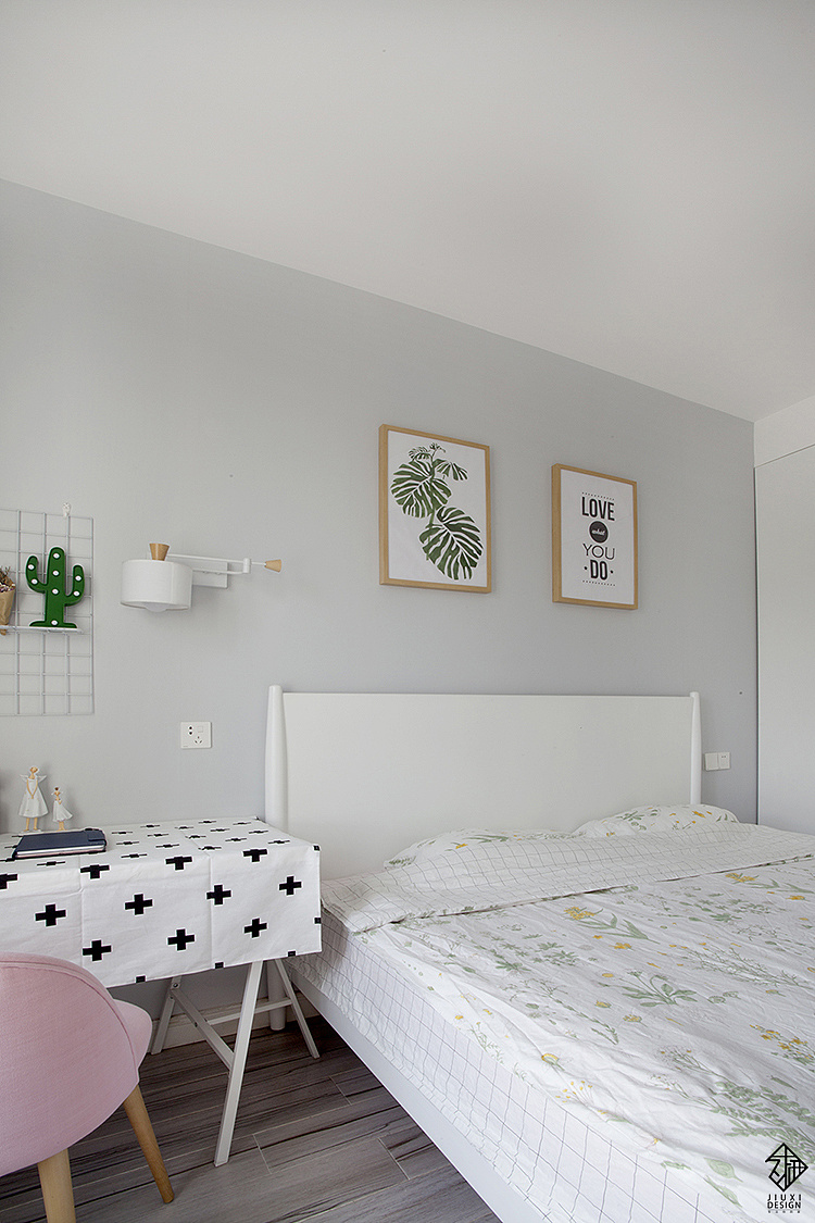 110 平北欧风郑州家居设计,打造温馨惬意生活空间-63