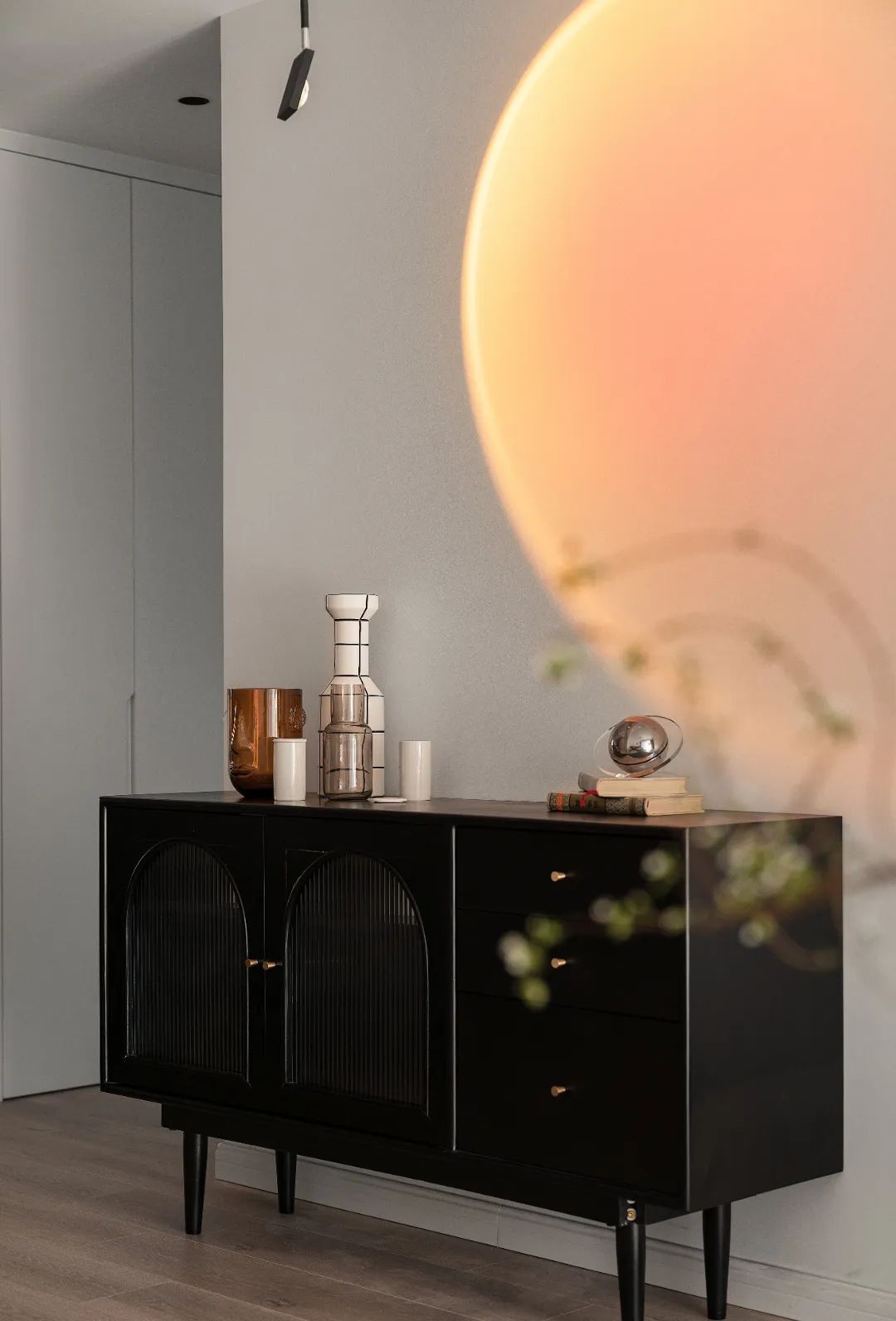 136㎡三室两厅，在幽静中绽放青春  度设计机构-0