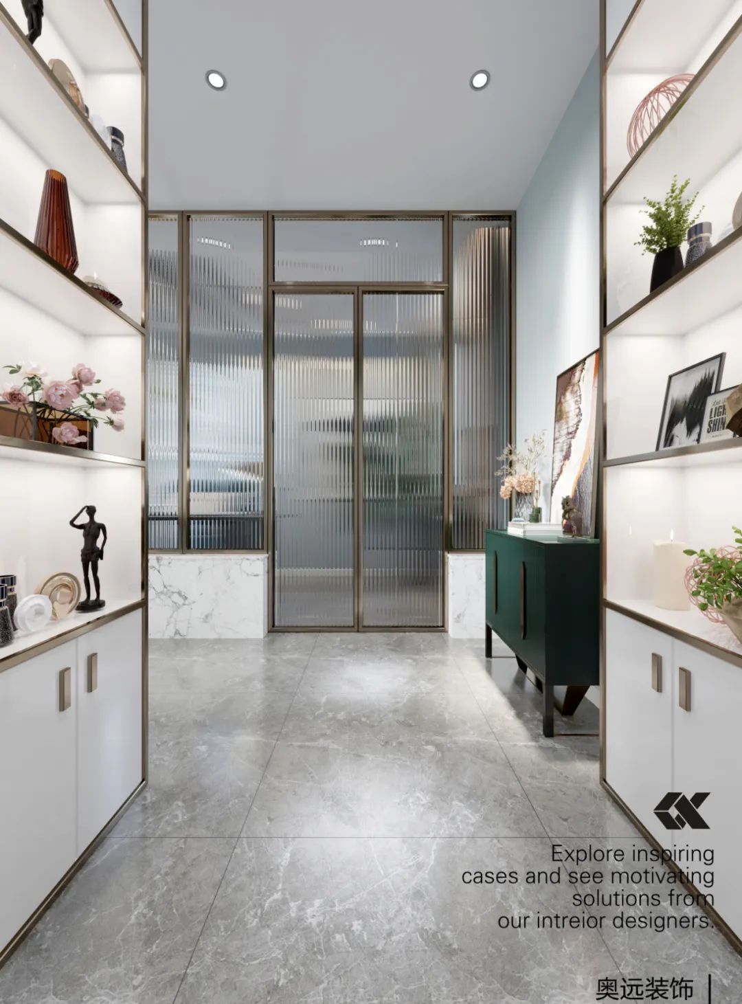 奥远设计 | 孔雀城别墅 | 现代轻奢,时尚舒适-17