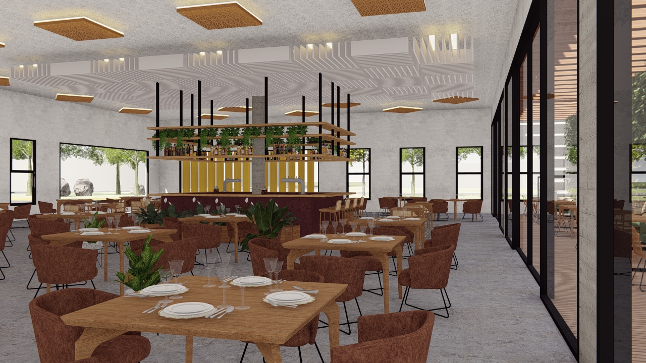 Renders Restaurante Mineiro | Conforto Ambiental III-5