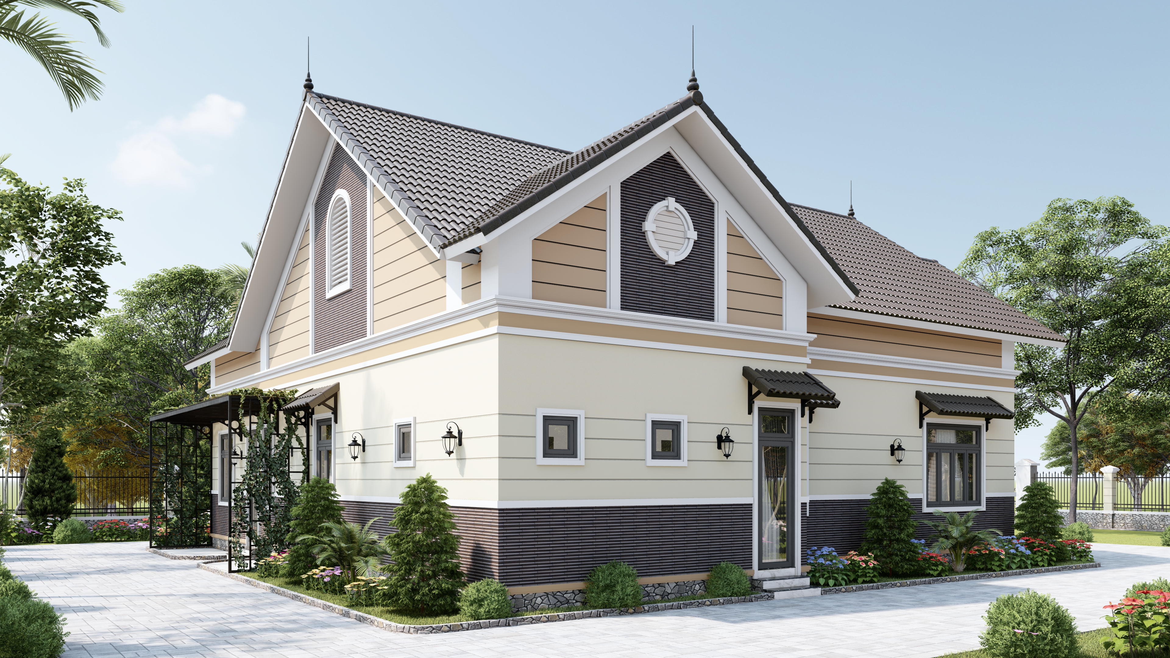 NHÀ CẤP 4 MÁI THÁI-2