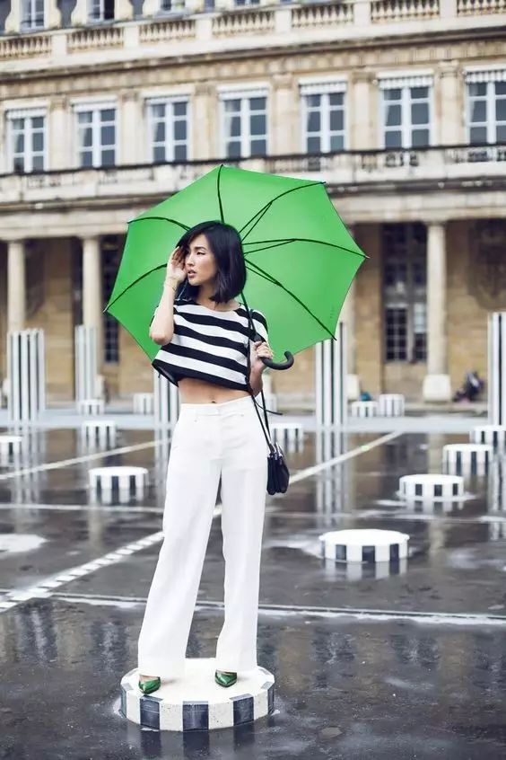 2017 流行色草木绿，这样穿让你远离路人-89