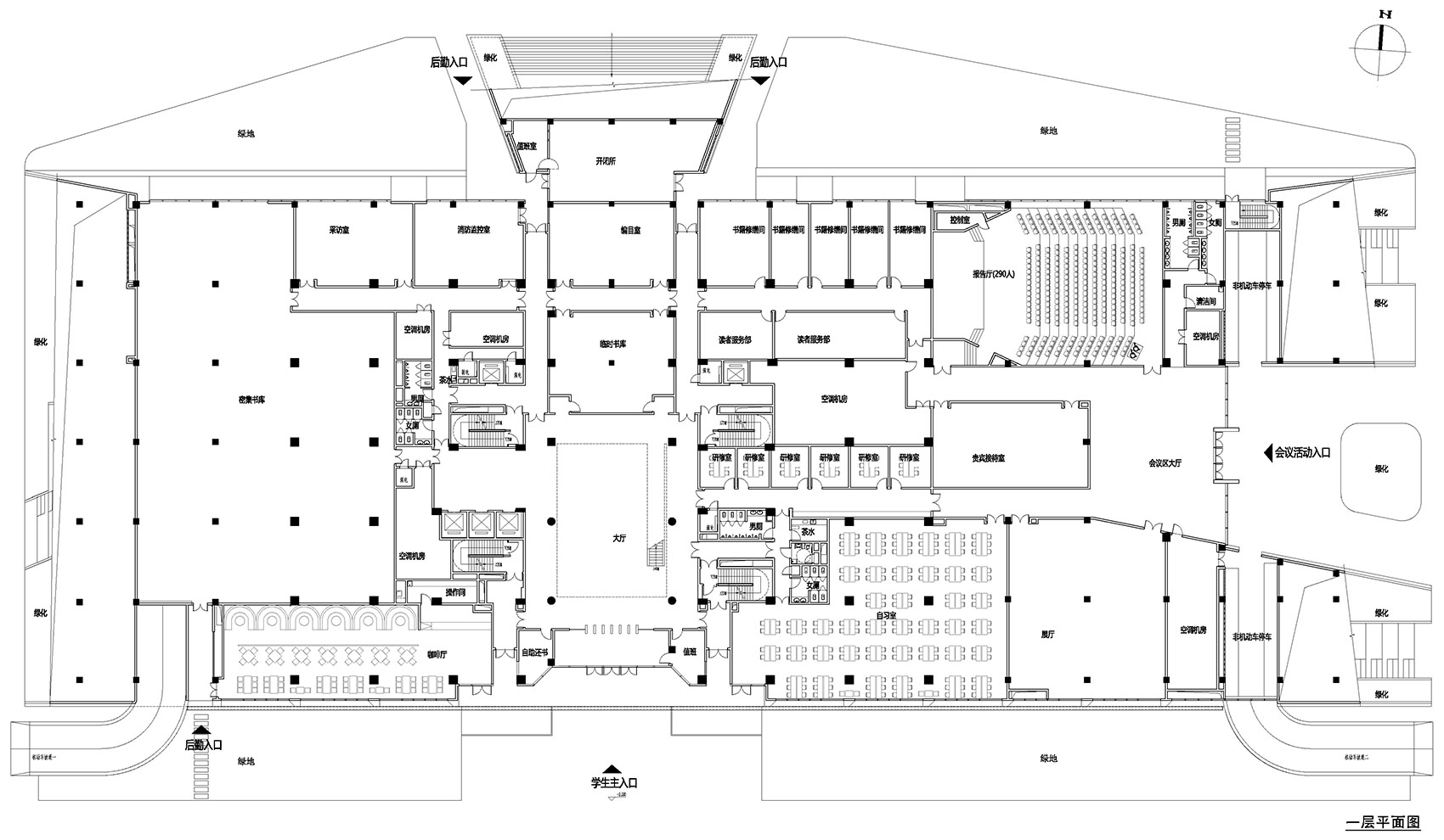 中国地质大学未来城新校区图书馆丨中国武汉丨同济大学建筑设计研究院-81