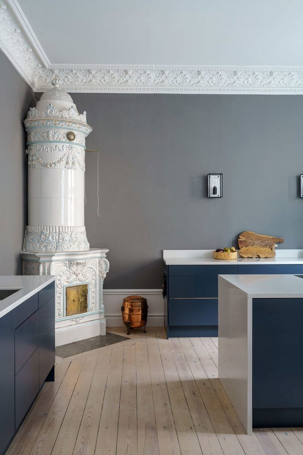 斯德哥尔摩中心地带的时尚开放式公寓设计-11