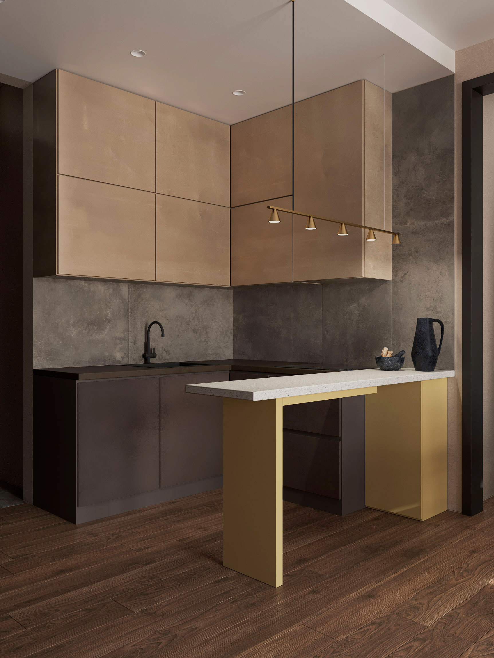 Delicate edge 室内设计丨俄罗斯莫斯科丨JULIA SIDOROVA-15