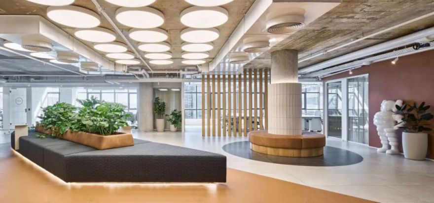 办公室装修丨最不像软件公司办公室的清新设计-0