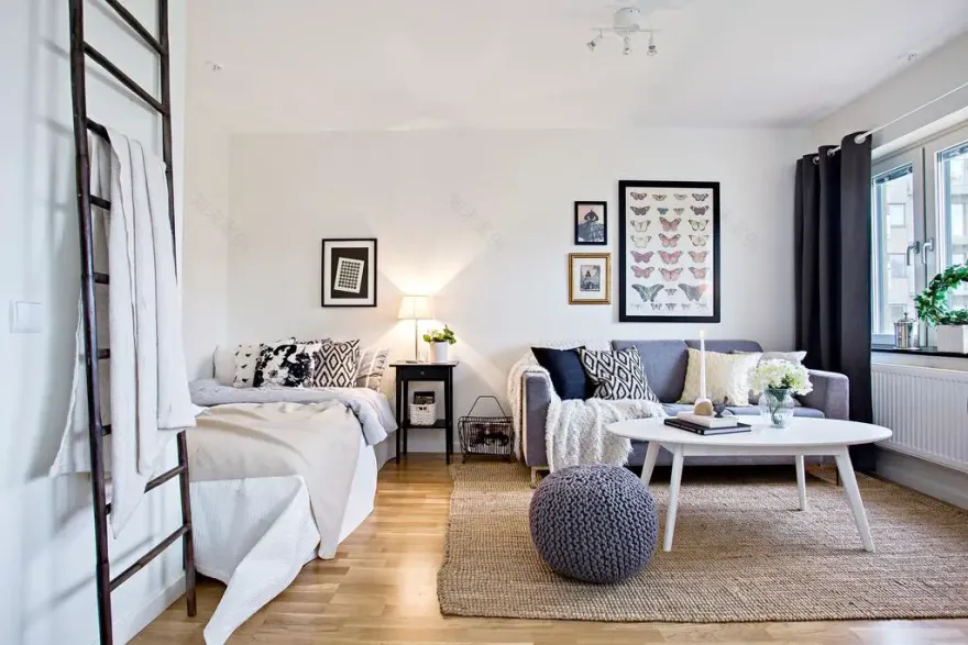 小空间大利用 | 工作室公寓的完美设计-9