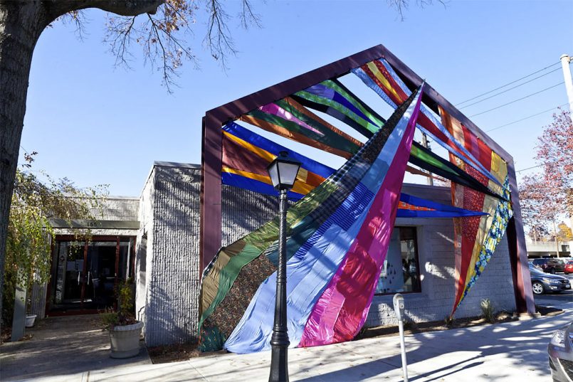 大型拼布艺术装置-7