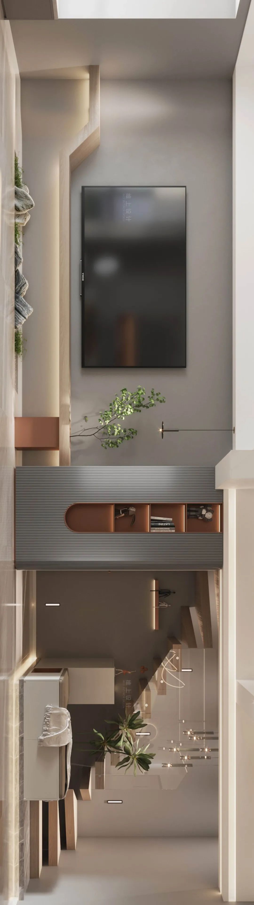 福州轻奢复式住宅丨中国福州丨维上设计-14