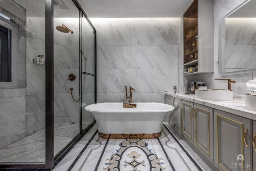 复古美式遇见浪漫法式,多元风格打造幸福之家丨金螳螂家吴中店-41