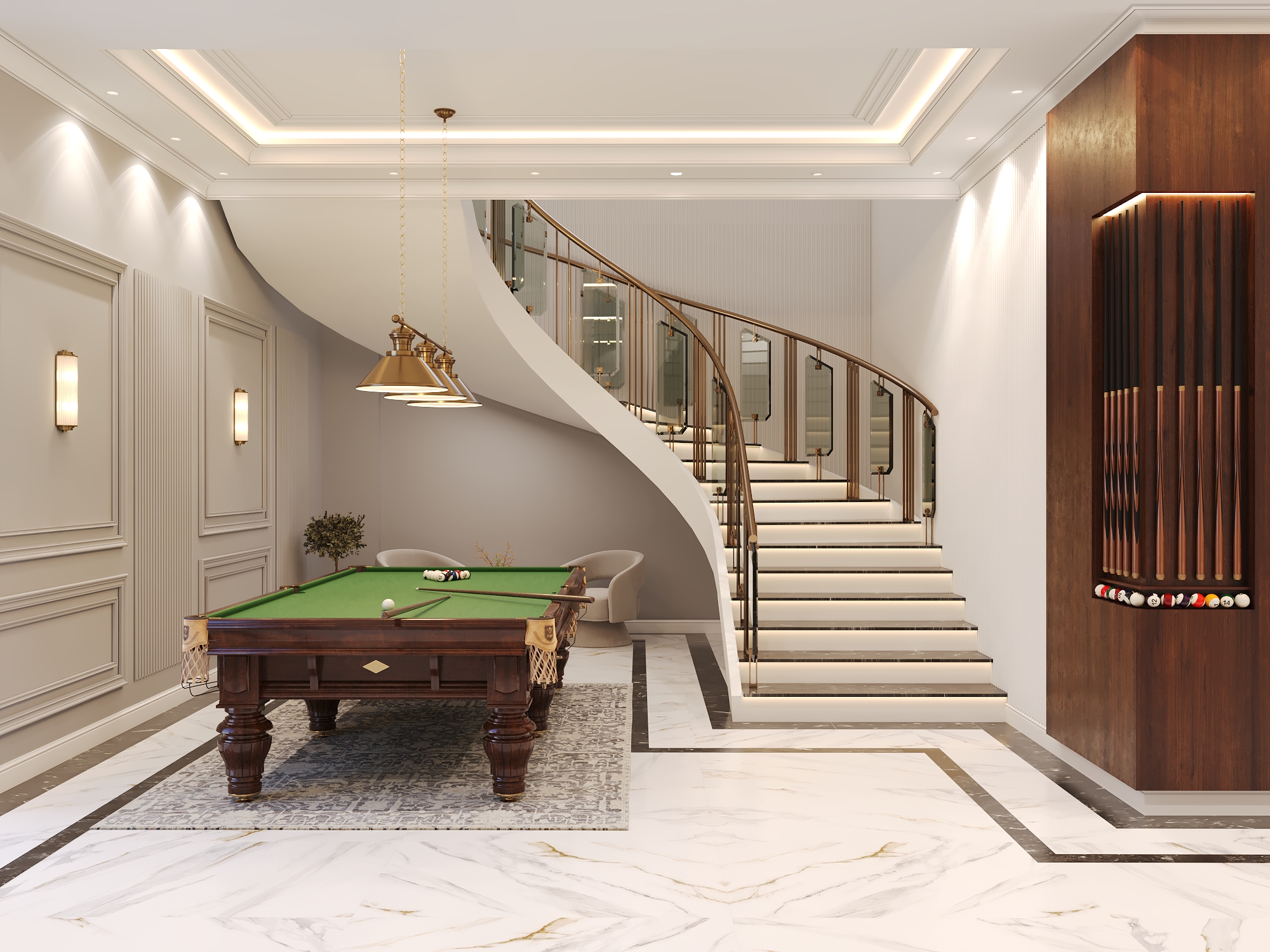 别墅台球桌-2