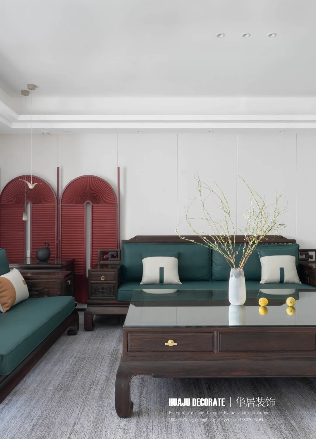 东方首府 · 现代中式风格的精致生活空间丨华居装饰-19