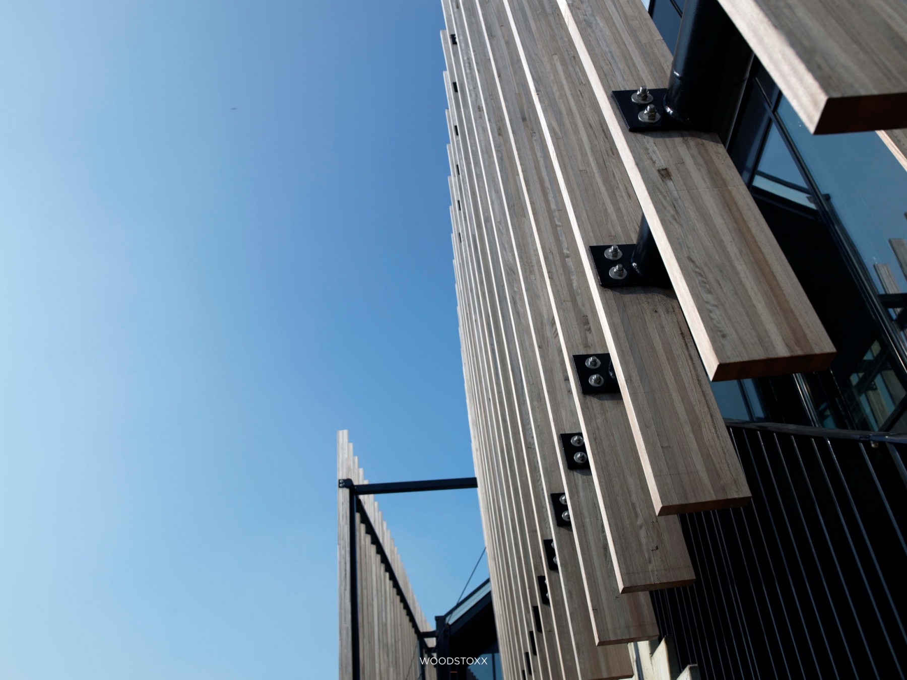 Wooden Beams Facade Cladding | Woodstoxx Facade-5