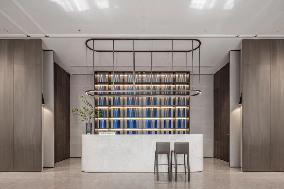 大朴设计 | 大连大华·公园世家售楼处，现代东方艺术美学空间-39