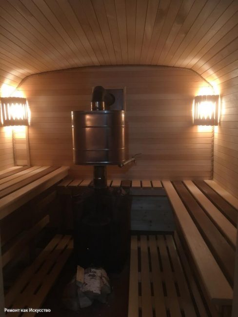 旧铁棚改造桑拿房与按摩浴缸项目-16