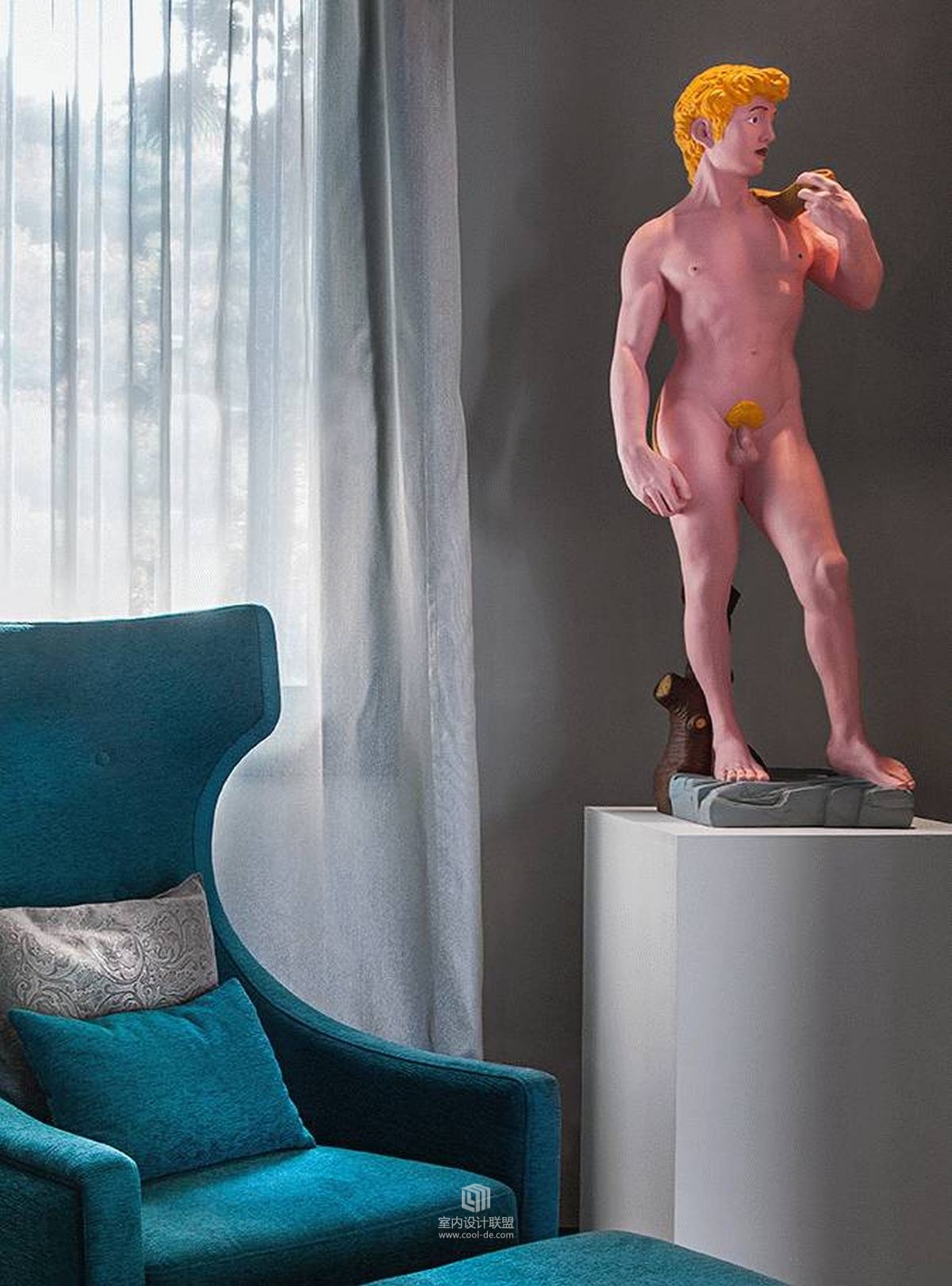 高冷的美女设计师，玩转色彩与艺术-16