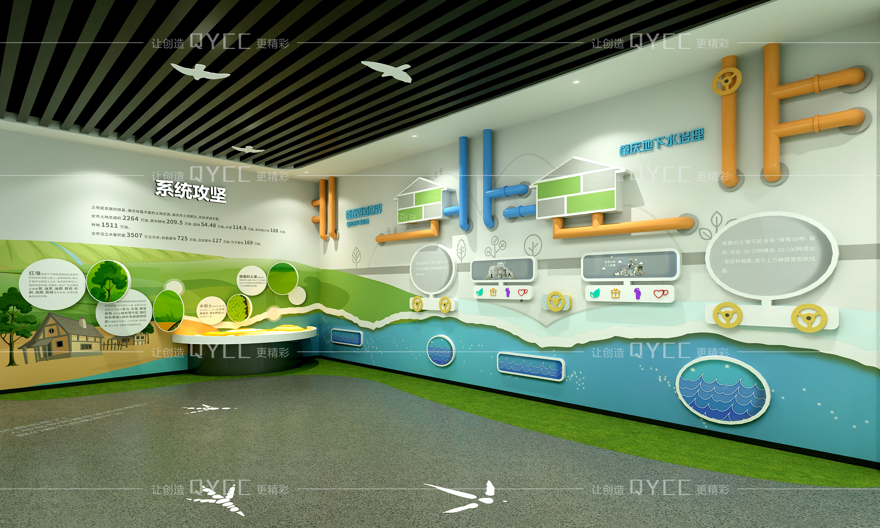 企业展厅设计  生态农业展厅（生态农业展厅  环境教育基地）-7