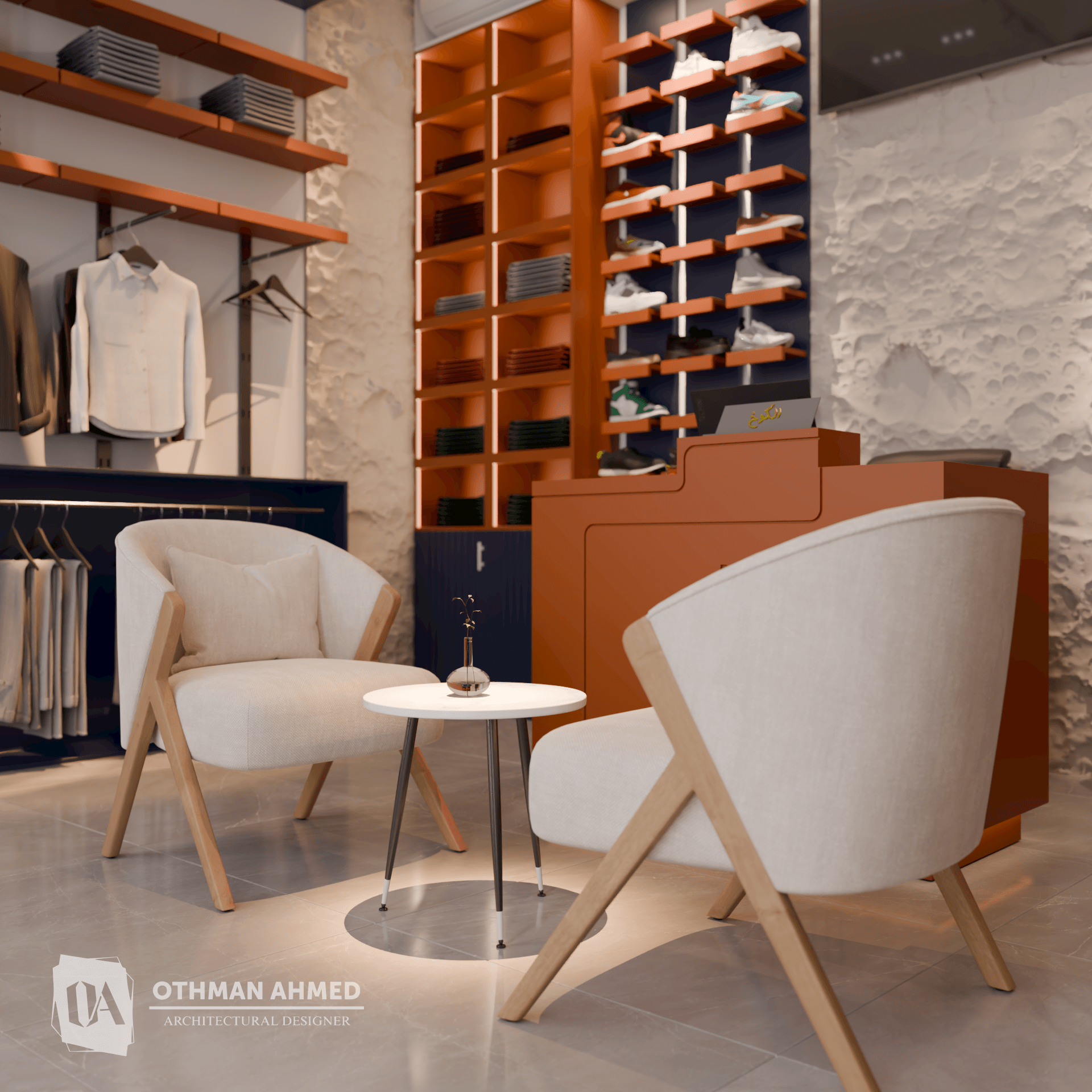 Stylish interior with organized displays and shelves-6